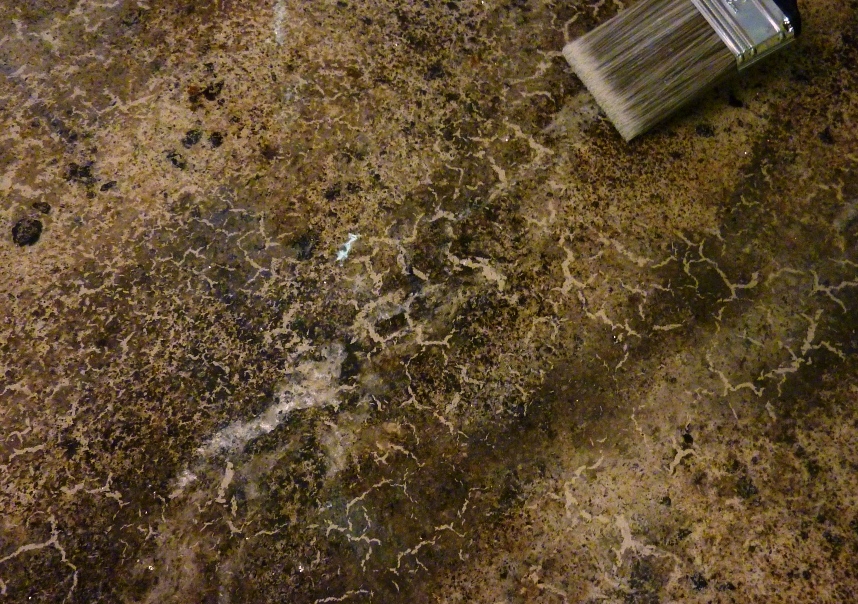 Faux Painted Natural Stone 34
