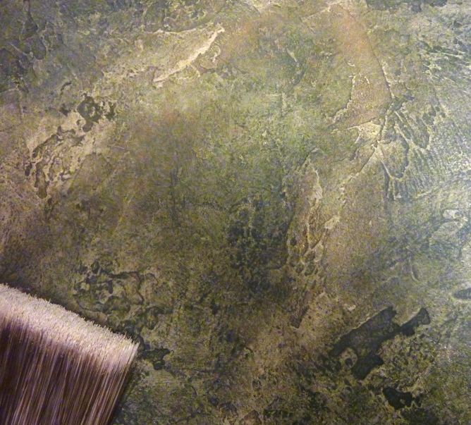 Faux Painted Natural Stone 2