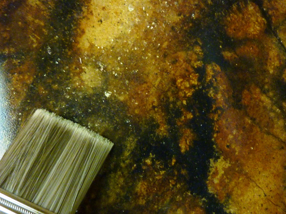 Faux Painted Natural Stone 9