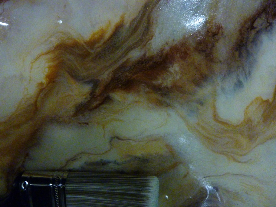 Faux Painted Natural Stone 32